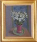 Peintre :   - Tableau : Benn Le vase mauve